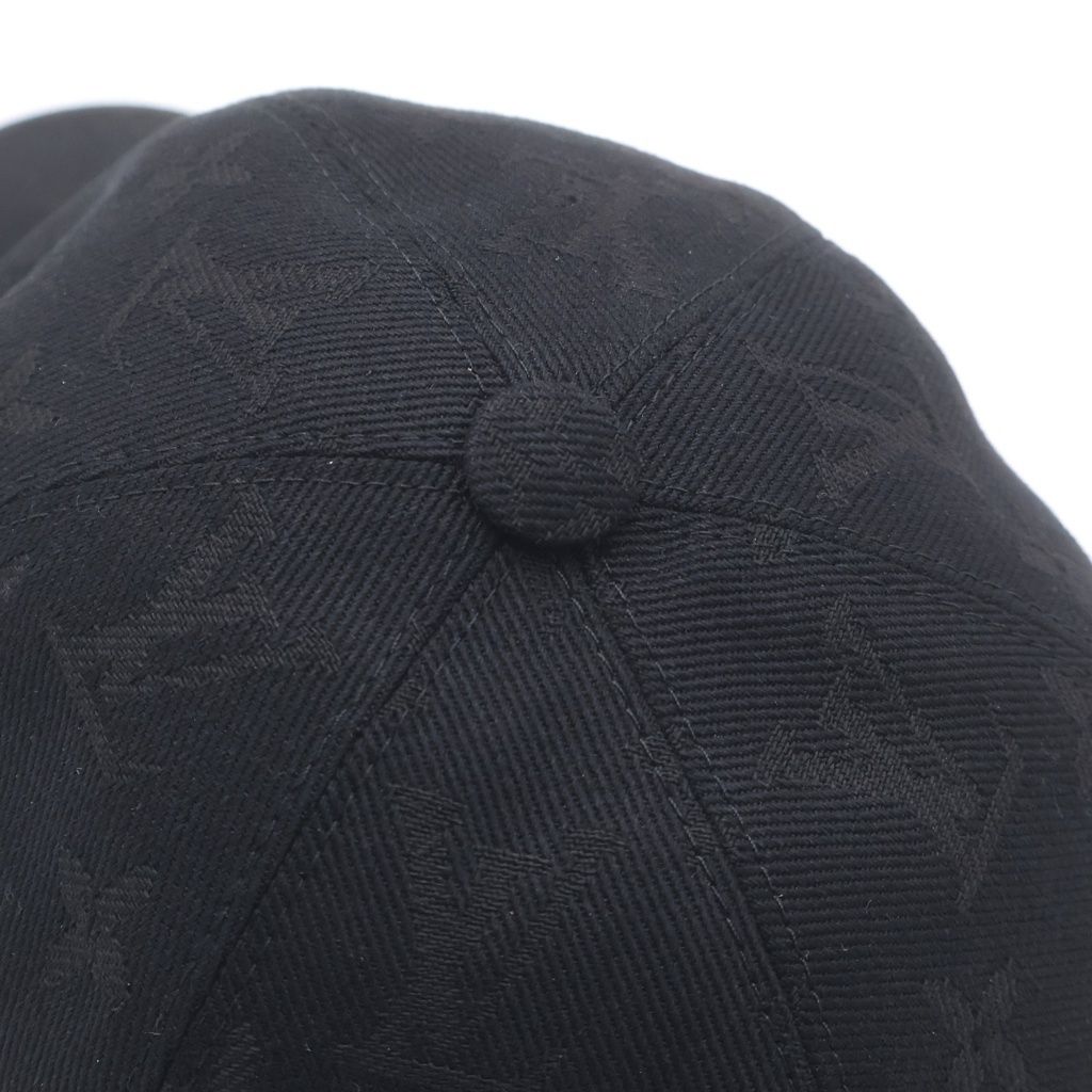 Louis Vuitton Monogram Essential Canvas Cap Hat Black — view 6