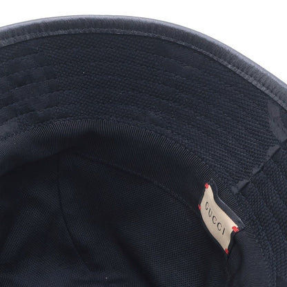 Gucci Jumbo GG Hat Bucket Hat Black — view 5