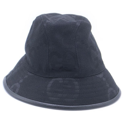 Gucci Jumbo GG Hat Bucket Hat Black — view 2