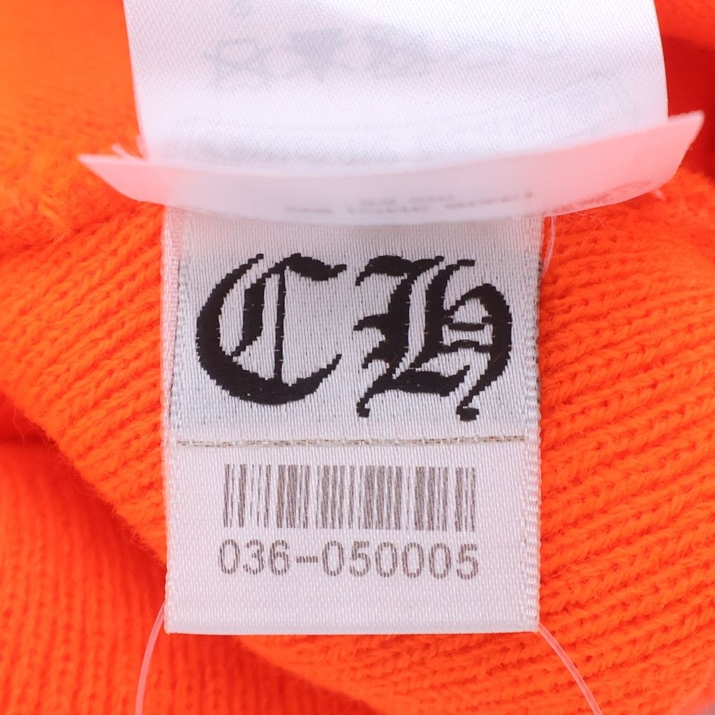 Chrome Hearts Watch Cap Logo Embroidered Beanie Orange Hat — view 8
