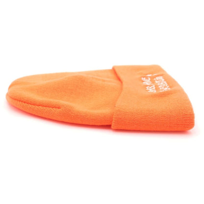 Chrome Hearts Watch Cap Logo Embroidered Beanie Orange Hat — view 3