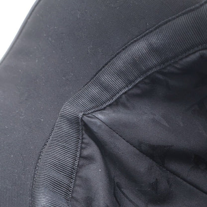 Louis Vuitton Carre LV Iconic Cotton Cap Hat Black — view 6