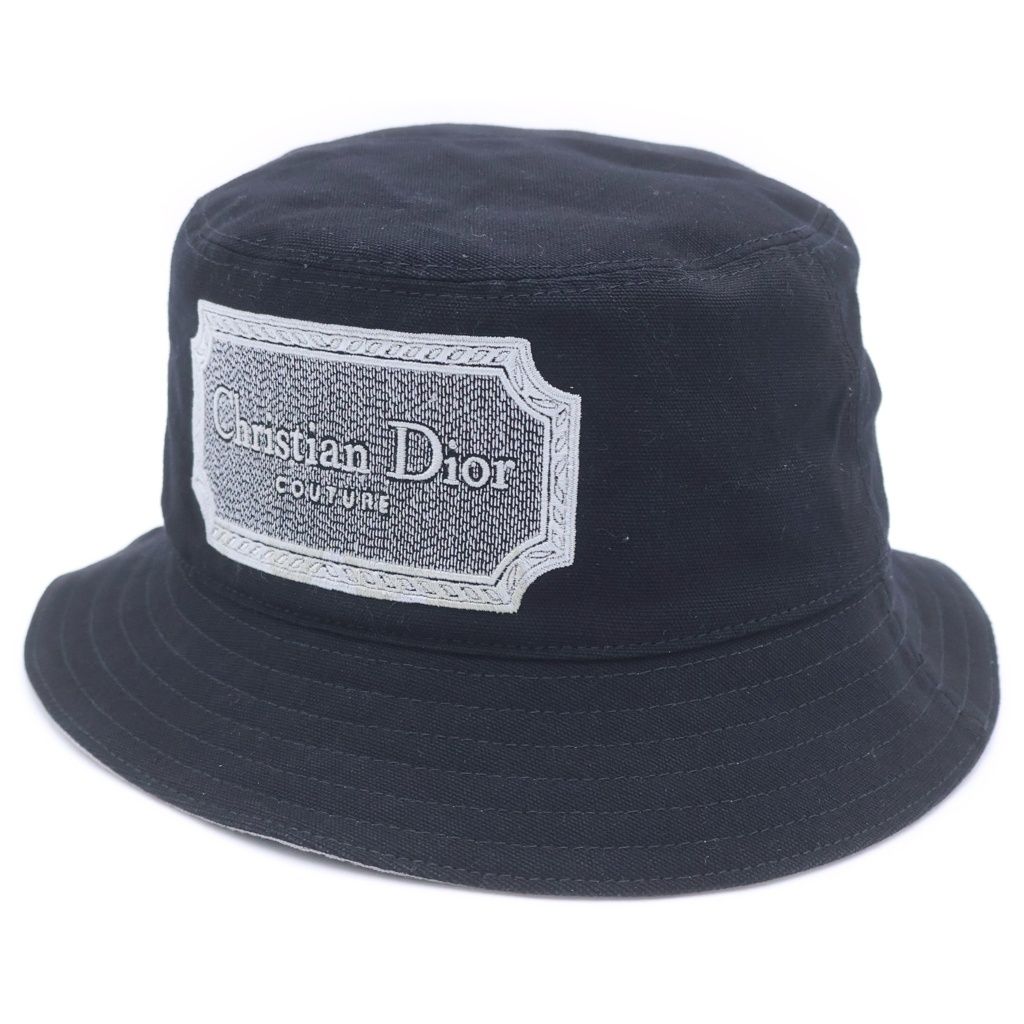 Dior Logo Bucket Hat Black