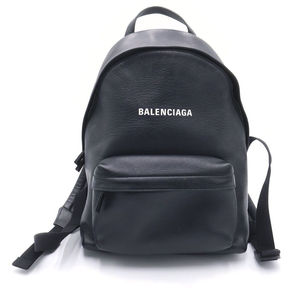 Balenciaga Everyday Backpack Leather Black