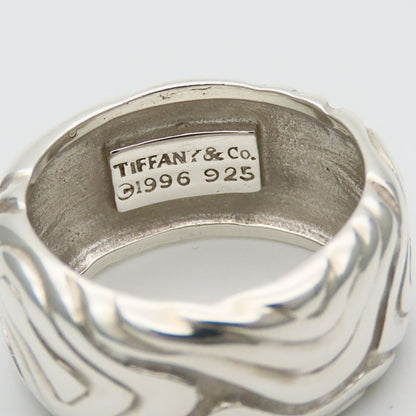 Tiffany & Co Ring Wood 925 Sterling Silver Grain Wide — view 4