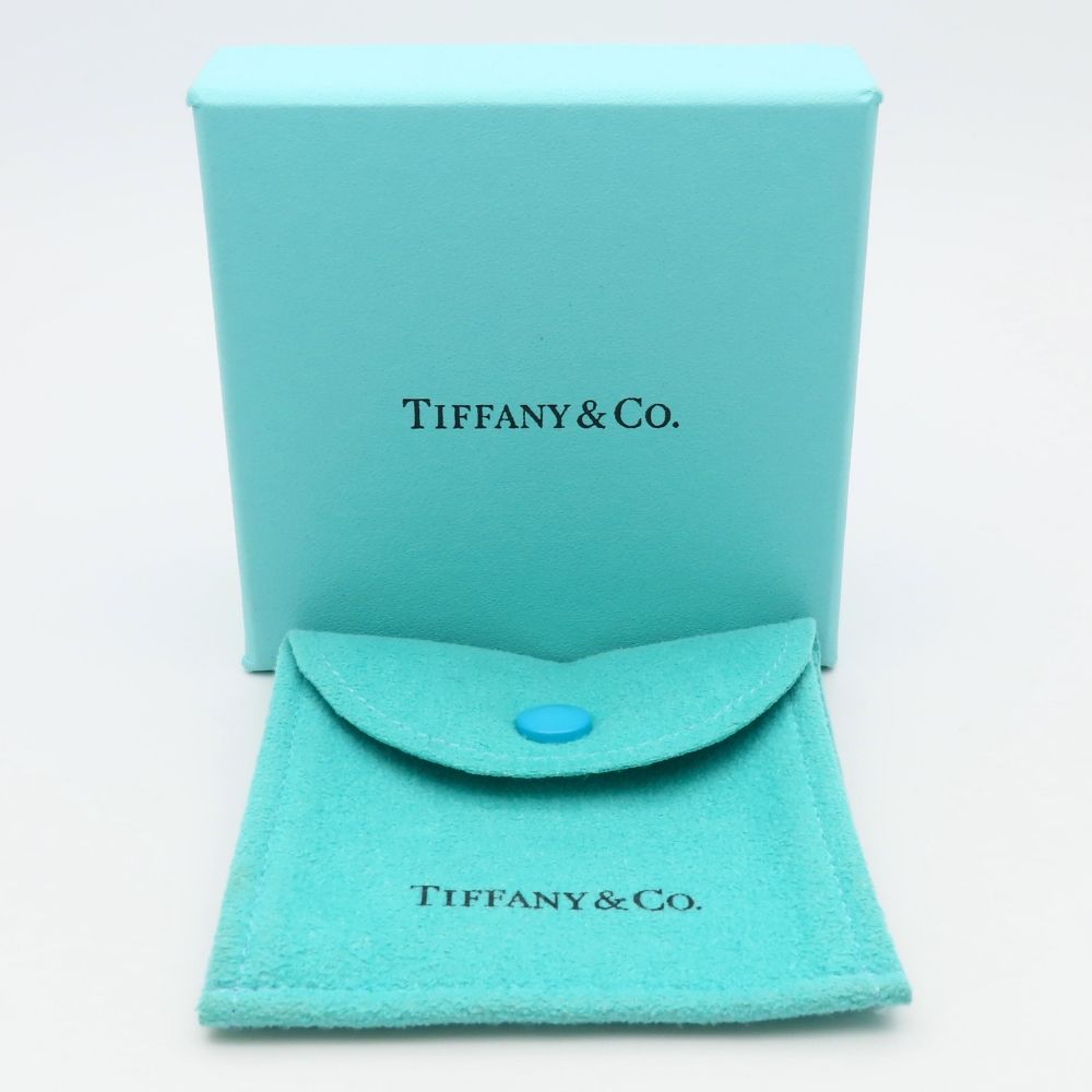 Tiffany & Co Ring Wood 925 Sterling Silver Grain Wide — view 8