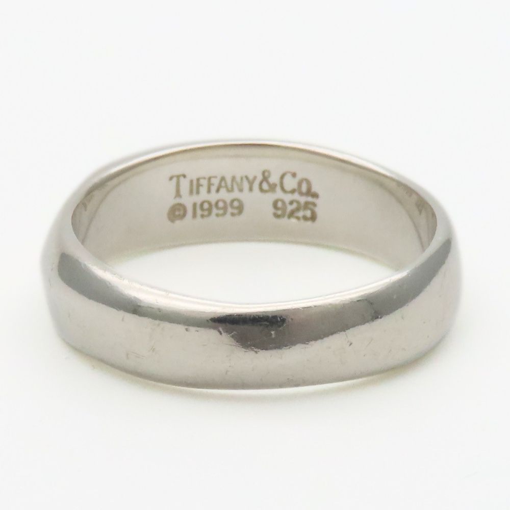Tiffany & Co Ring Knife Edge 925 Sterling Silver Simple — view 4