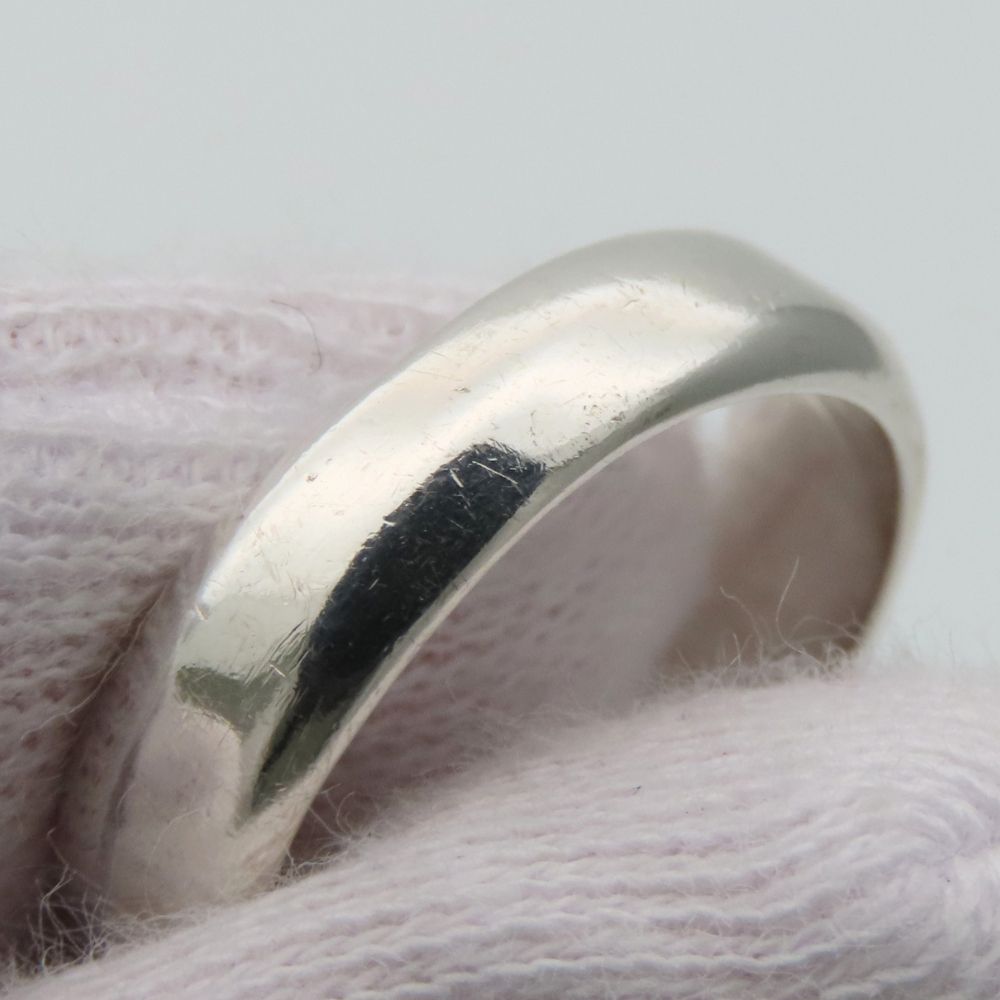 Tiffany & Co Ring Knife Edge 925 Sterling Silver Simple — view 7