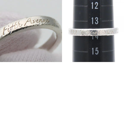 Tiffany & Co Ring Notes Narrow New York 925 Sterling Silver — view 9