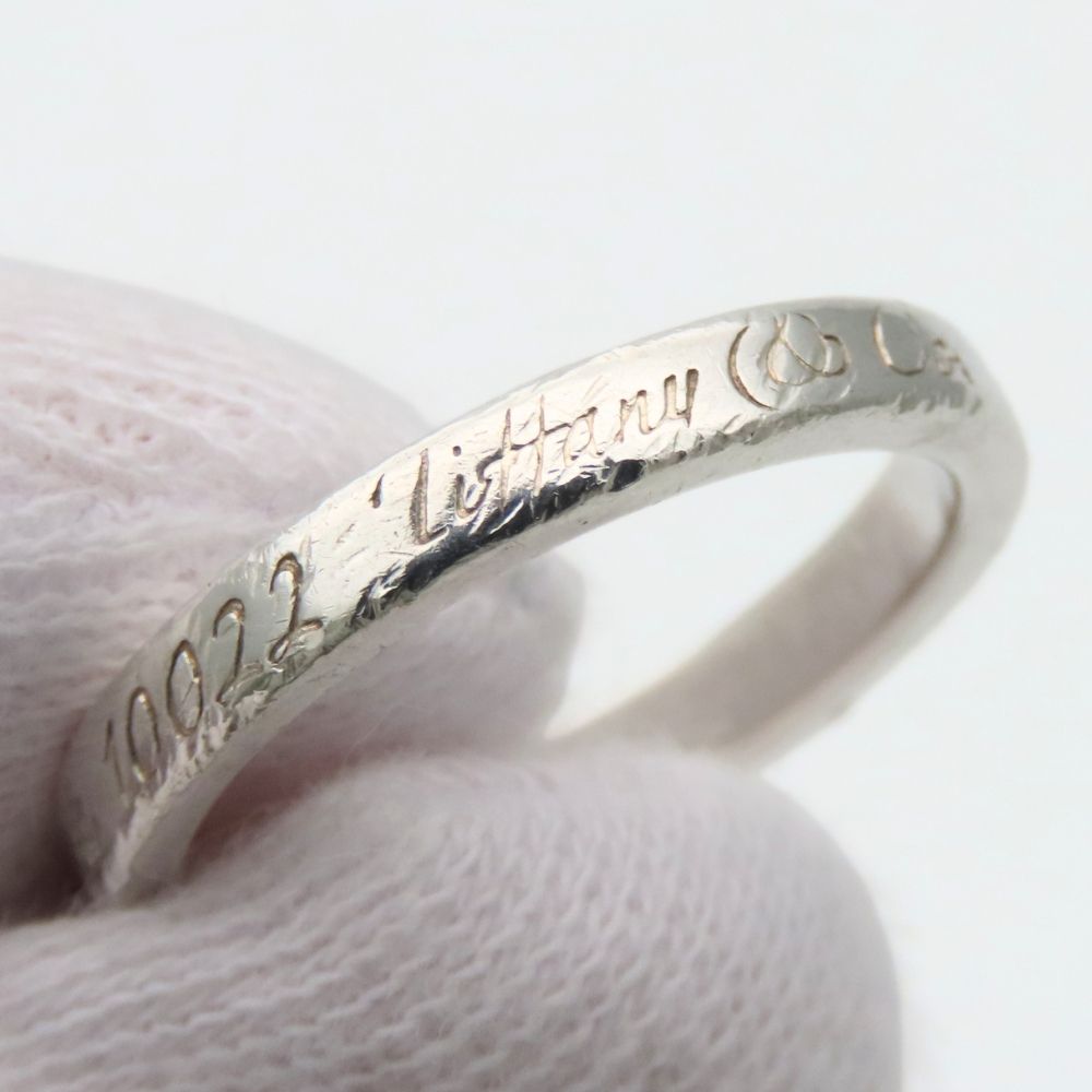 Tiffany & Co Ring Notes Narrow New York 925 Sterling Silver — view 8