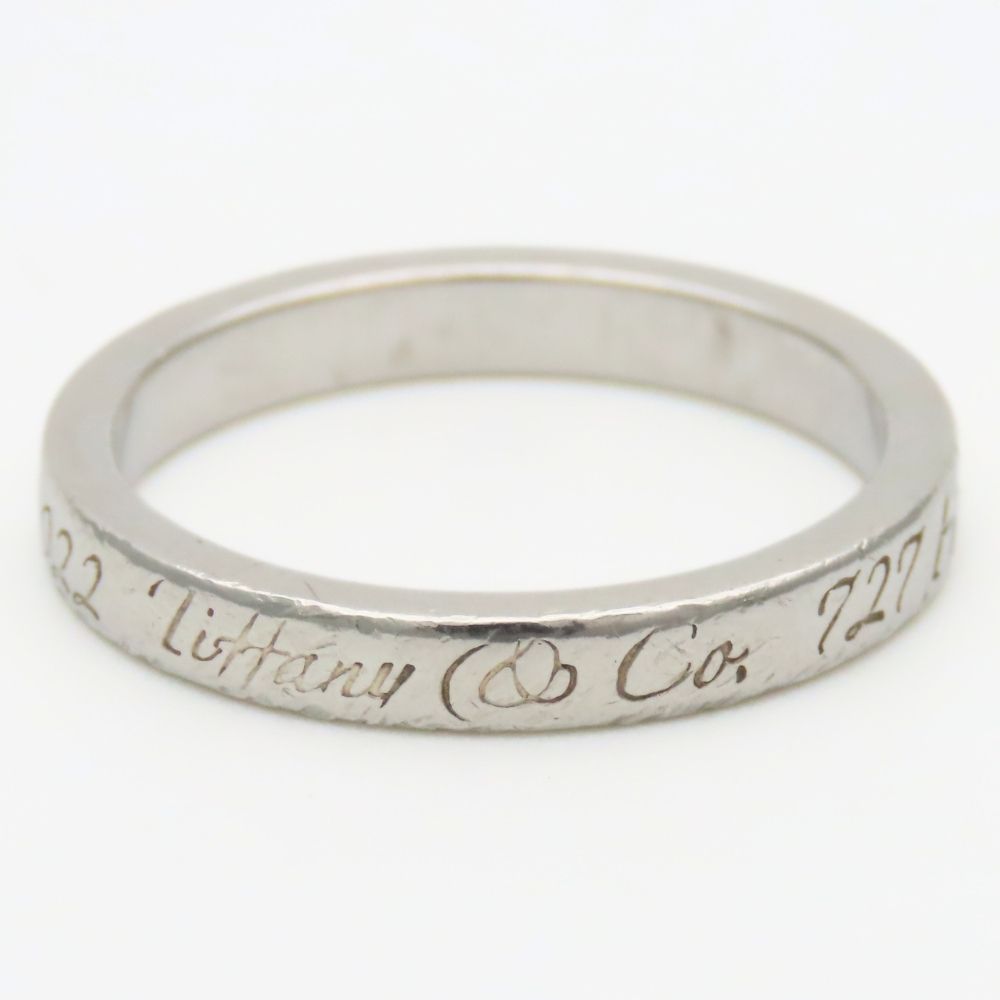 Tiffany & Co Ring Notes Narrow New York 925 Sterling Silver — view 4