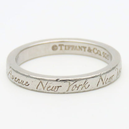 Tiffany & Co Ring Notes Narrow New York 925 Sterling Silver — view 2