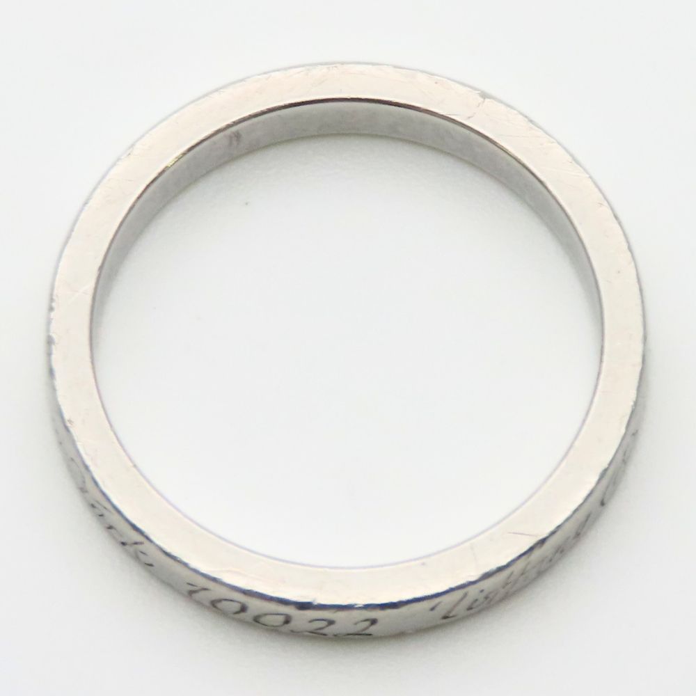 Tiffany & Co Ring Notes Narrow New York 925 Sterling Silver — view 7