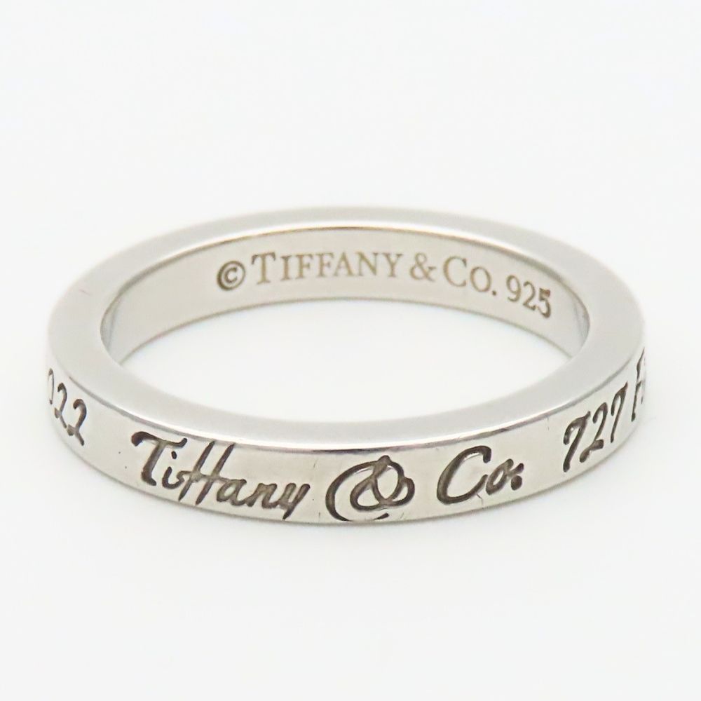 Tiffany & Co Ring Narrow Nyoku 925 Sterling Silver Su Female — view 2