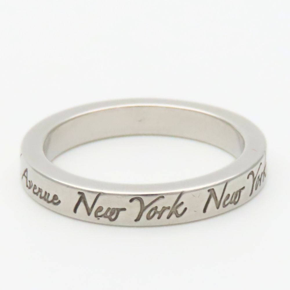 Tiffany & Co Ring Narrow Nyoku 925 Sterling Silver Su Female — view 4