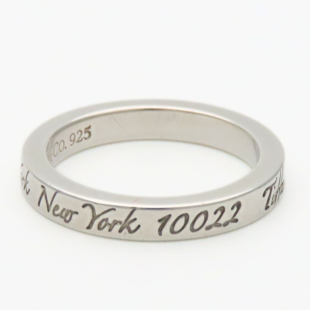 Tiffany & Co Ring Narrow Nyoku 925 Sterling Silver Su Female — view 5