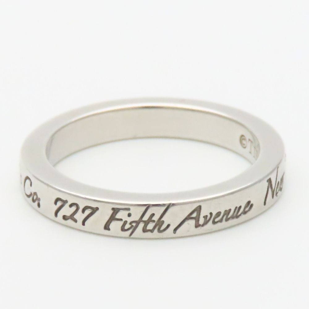 Tiffany & Co Ring Narrow Nyoku 925 Sterling Silver Su Female — view 3