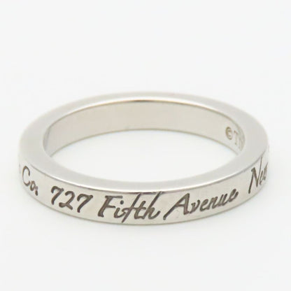 Tiffany & Co Ring Narrow Nyoku 925 Sterling Silver Su Female — view 3