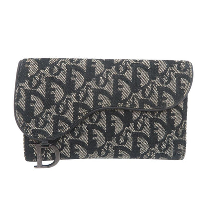 Dior Trifold Wallet Blue