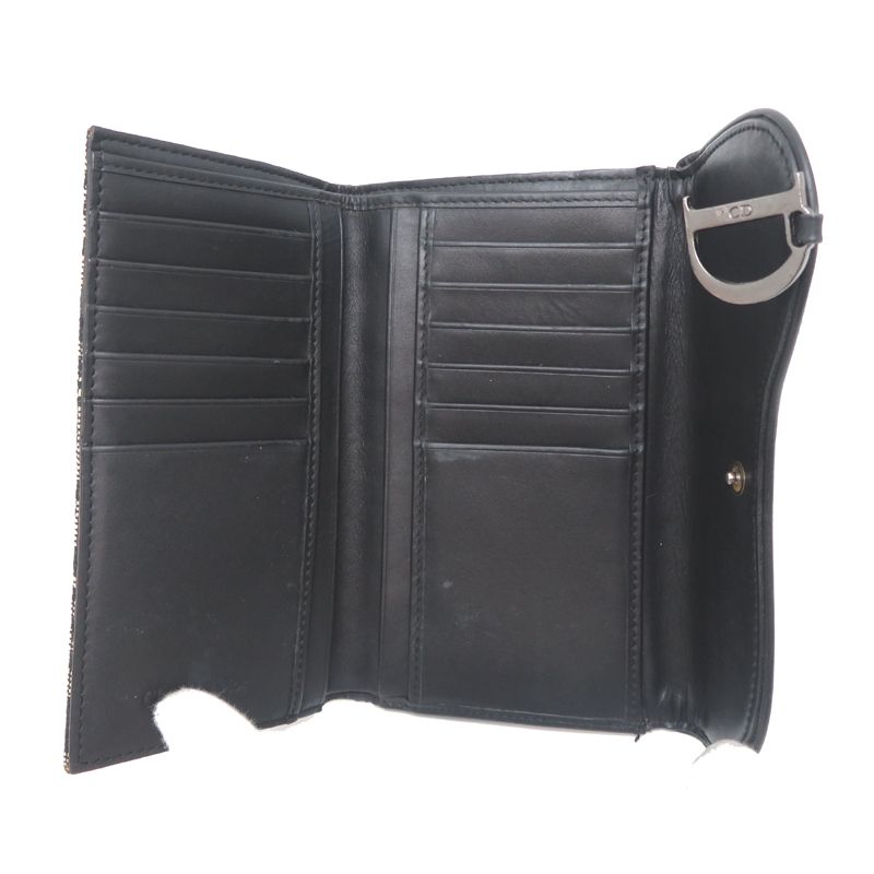 Dior Trifold Wallet Blue — view 5