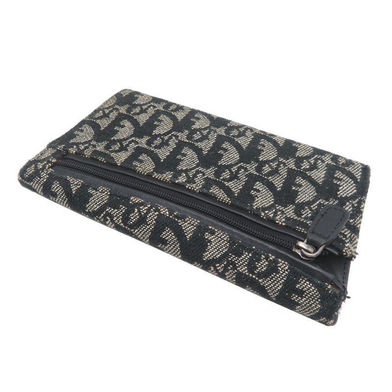 Dior Trifold Wallet Blue — view 4