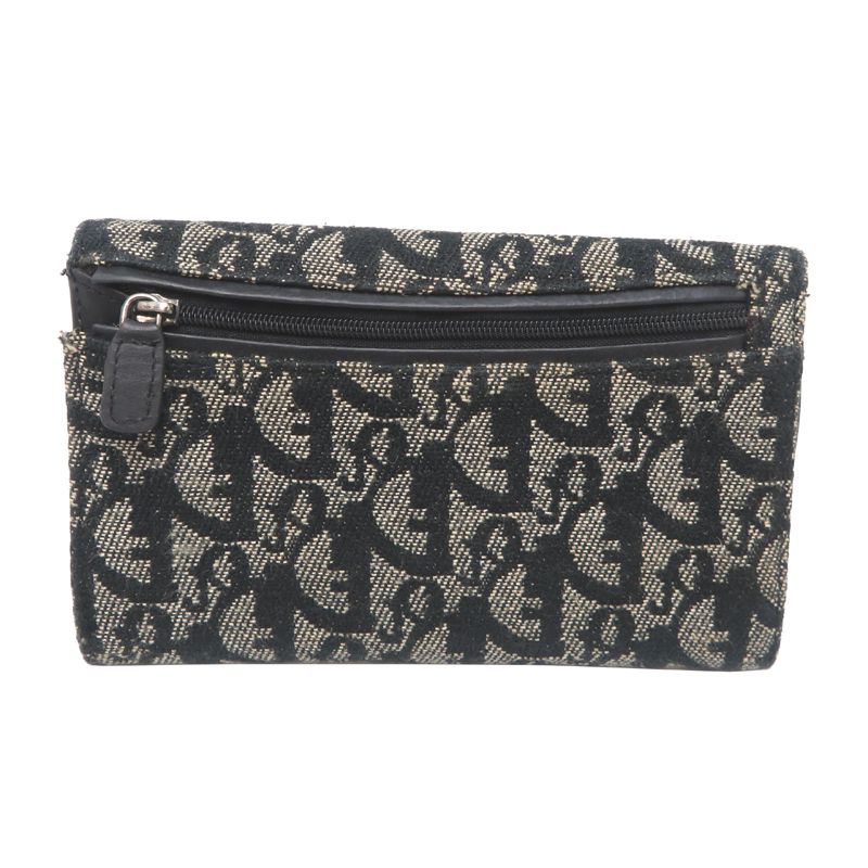 Dior Trifold Wallet Blue — view 2