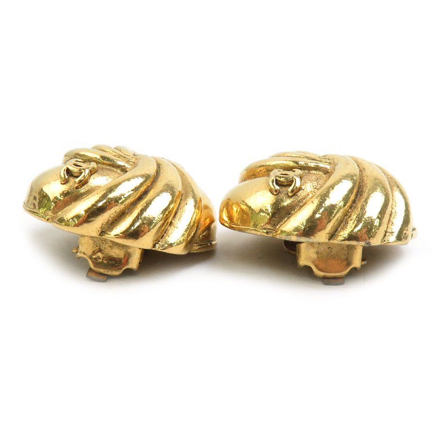 Chanel Earrings CC Logo — view 4