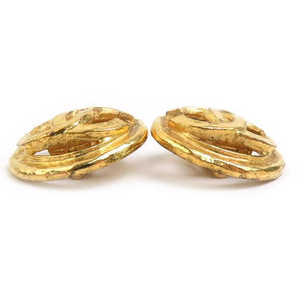 Chanel Earrings CC Logo — view 4