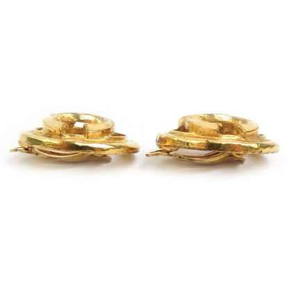 Chanel Earrings CC Logo — view 3
