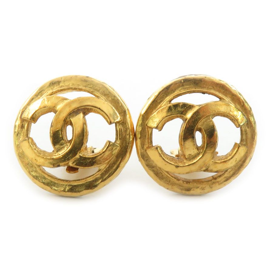 Chanel Earrings CC Logo