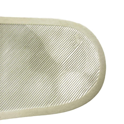 Moncler Basile Shower Sandals Shoes Logo Embossed Tricolor 36 White — view 9