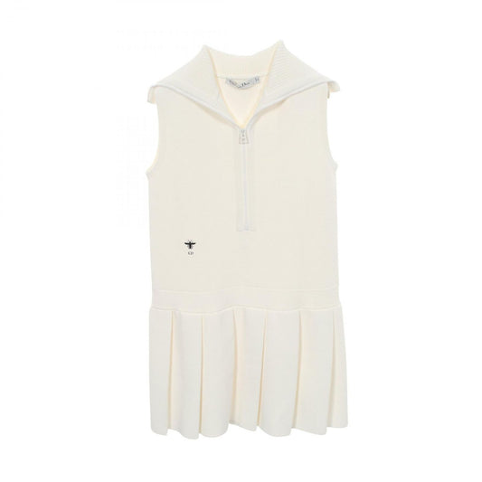 Dior Dress Bee Embroidery Rayon