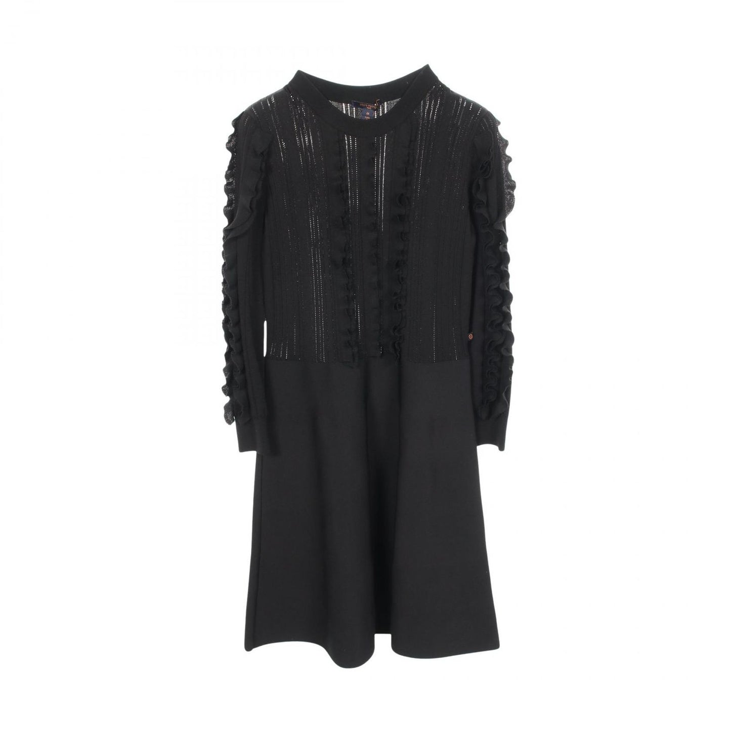 Louis Vuitton Dress Ruffle Rayon