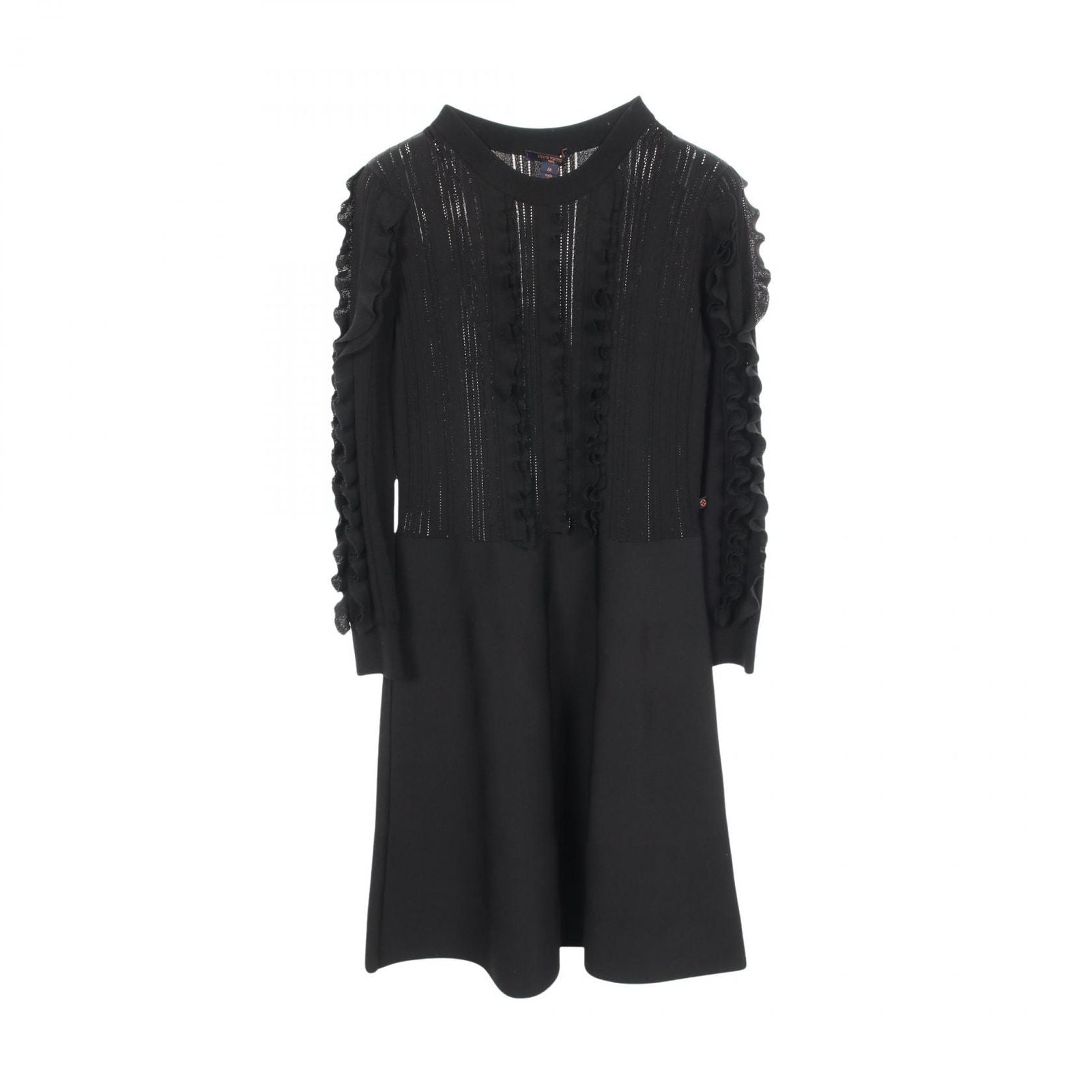 Louis Vuitton Dress Ruffle Rayon