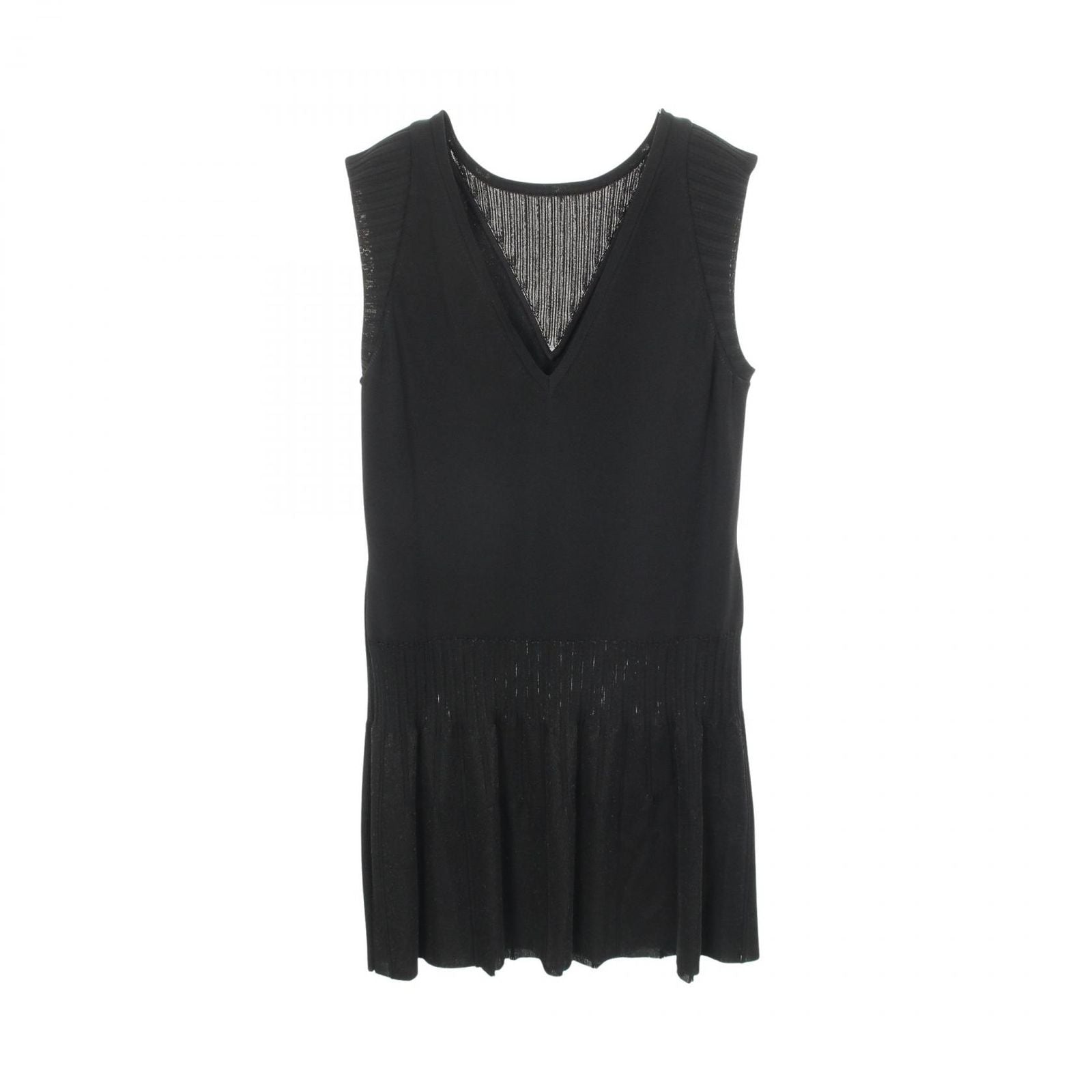 Chanel Dress CC Logo Rayon — view 2