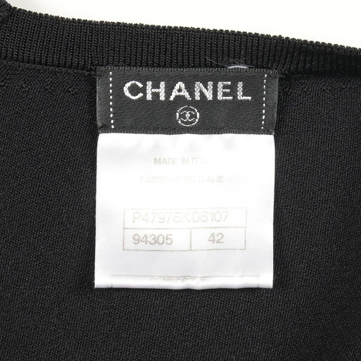 Chanel Dress CC Logo Rayon — view 3