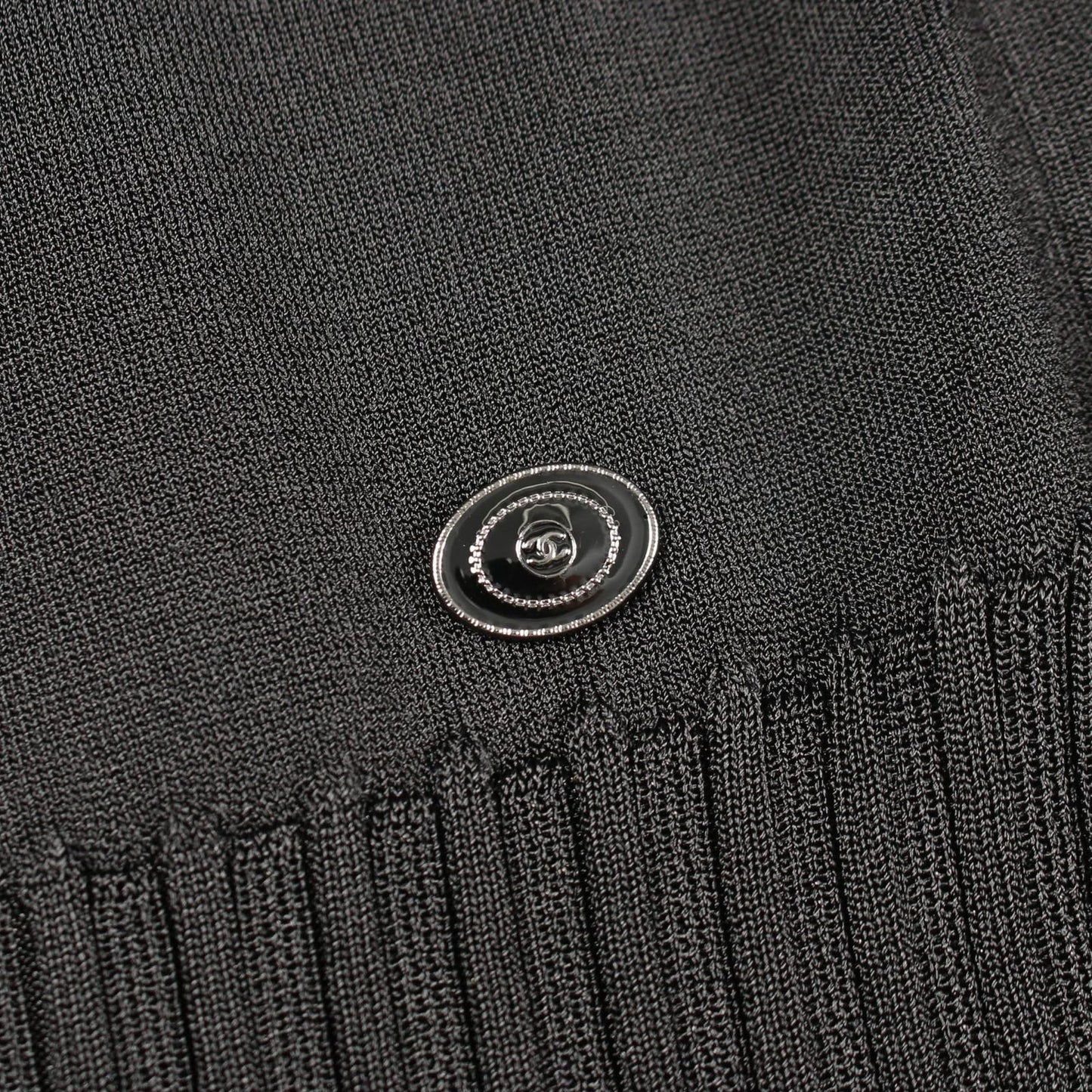 Chanel Dress CC Logo Rayon — view 6
