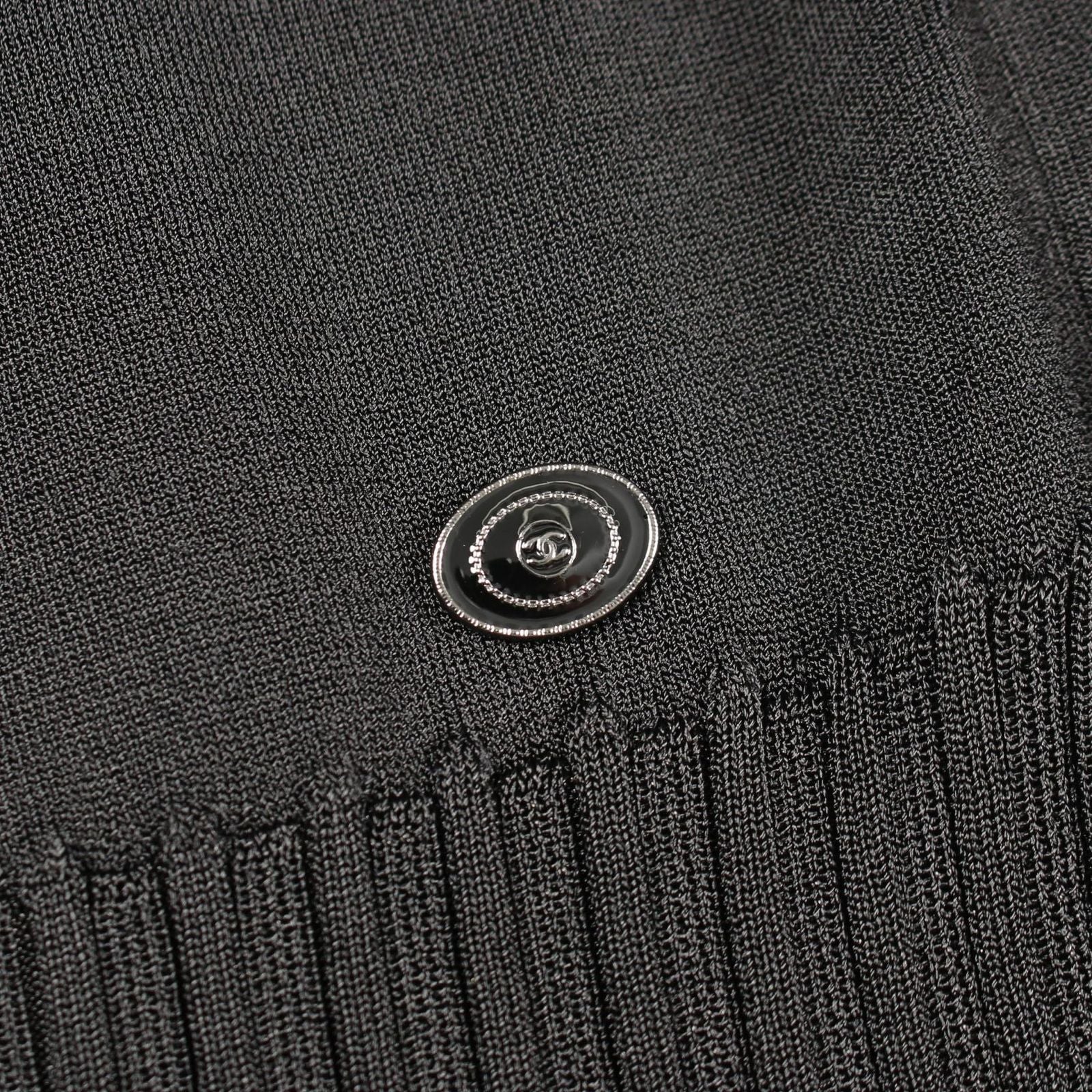 Chanel Dress CC Logo Rayon — view 6