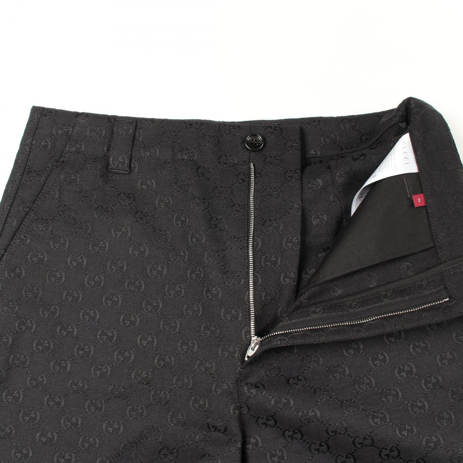 Gucci Denim Pants GG Pattern Cotton — view 5