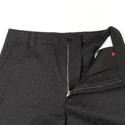 Gucci Denim Pants GG Pattern Cotton — view 5