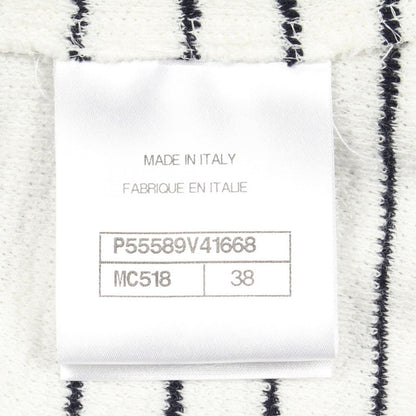 Chanel Tank Top CC Logo Button Border Cotton — view 5