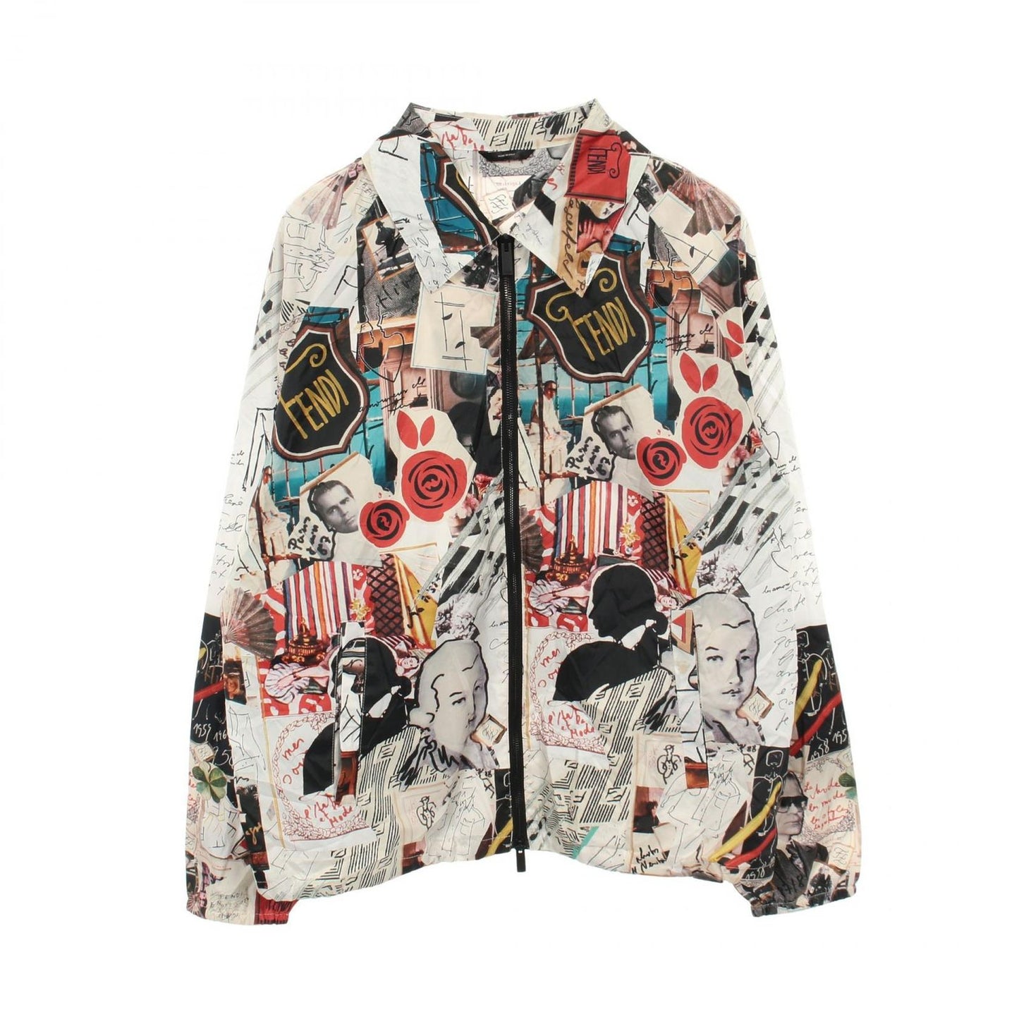 Fendi All Over Pattern Polyester Jacket