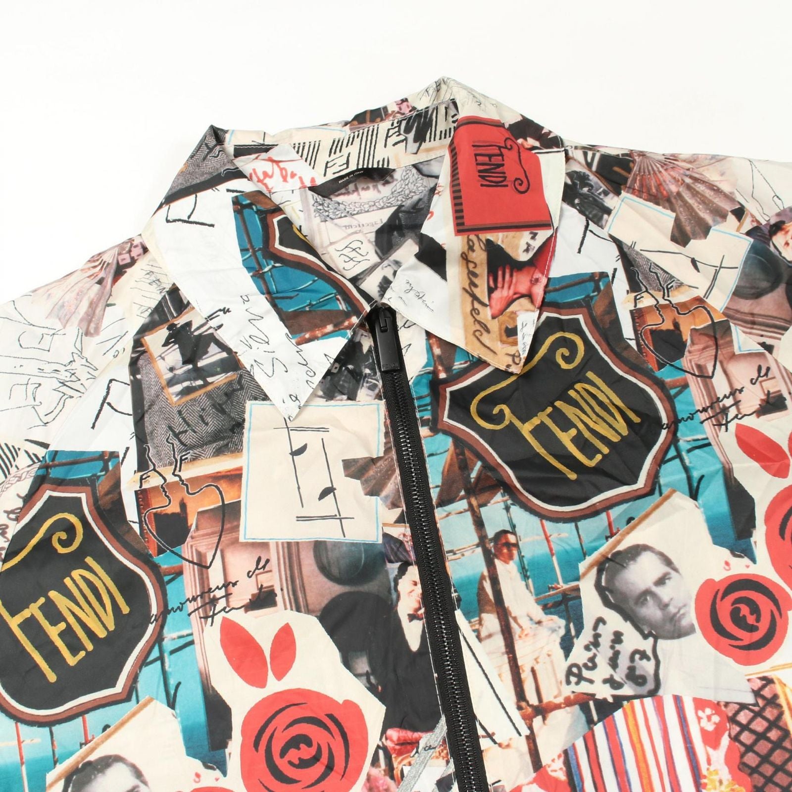 Fendi All Over Pattern Polyester Jacket — view 5