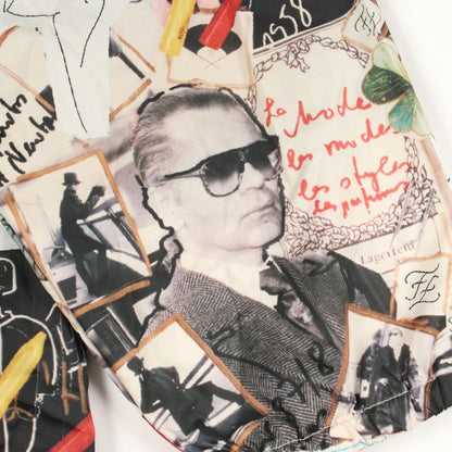 Fendi All Over Pattern Polyester Jacket — view 7