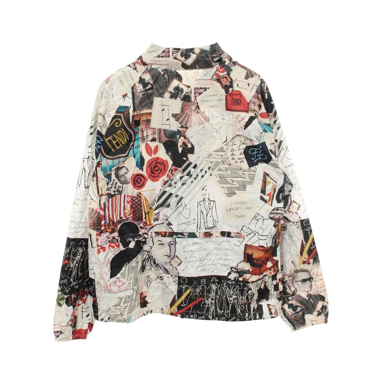 Fendi All Over Pattern Polyester Jacket — view 2
