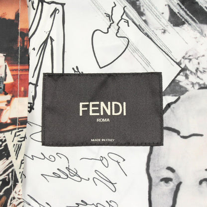 Fendi All Over Pattern Polyester Jacket — view 3