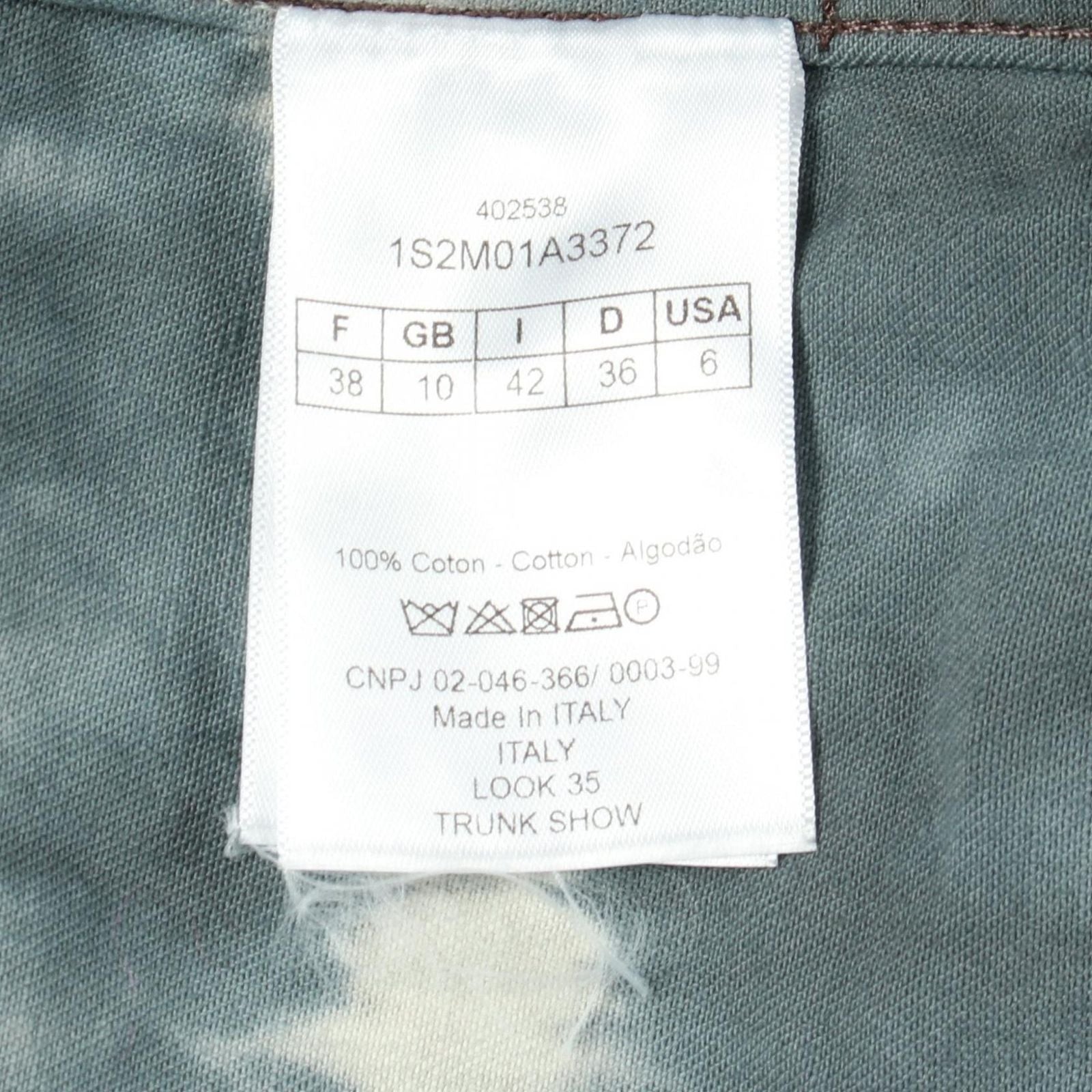 Dior Tie Dye Long Sleeve Shirt Cotton Coat — view 5