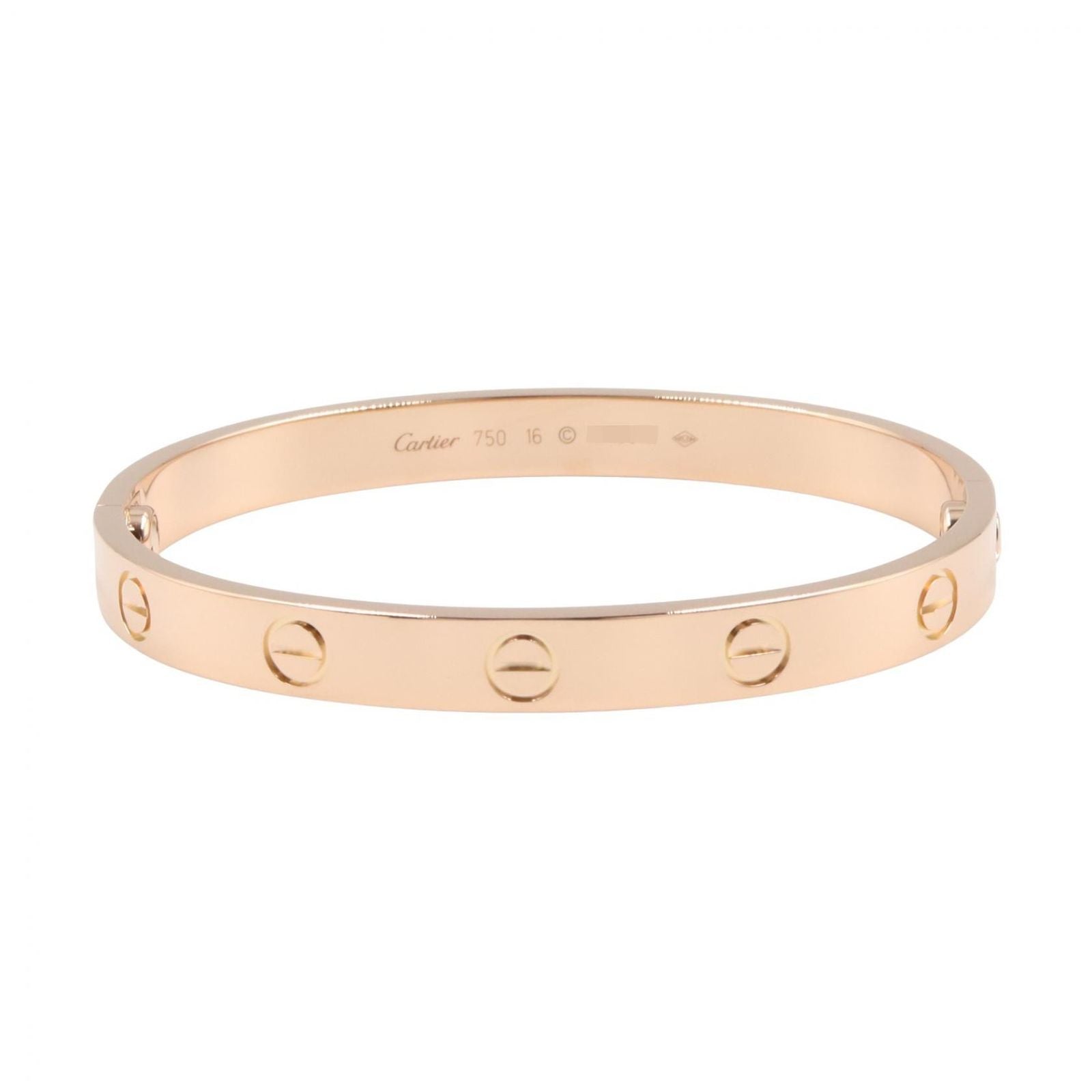 Cartier Bracelet Love 15 cm 18k Pink Gold
