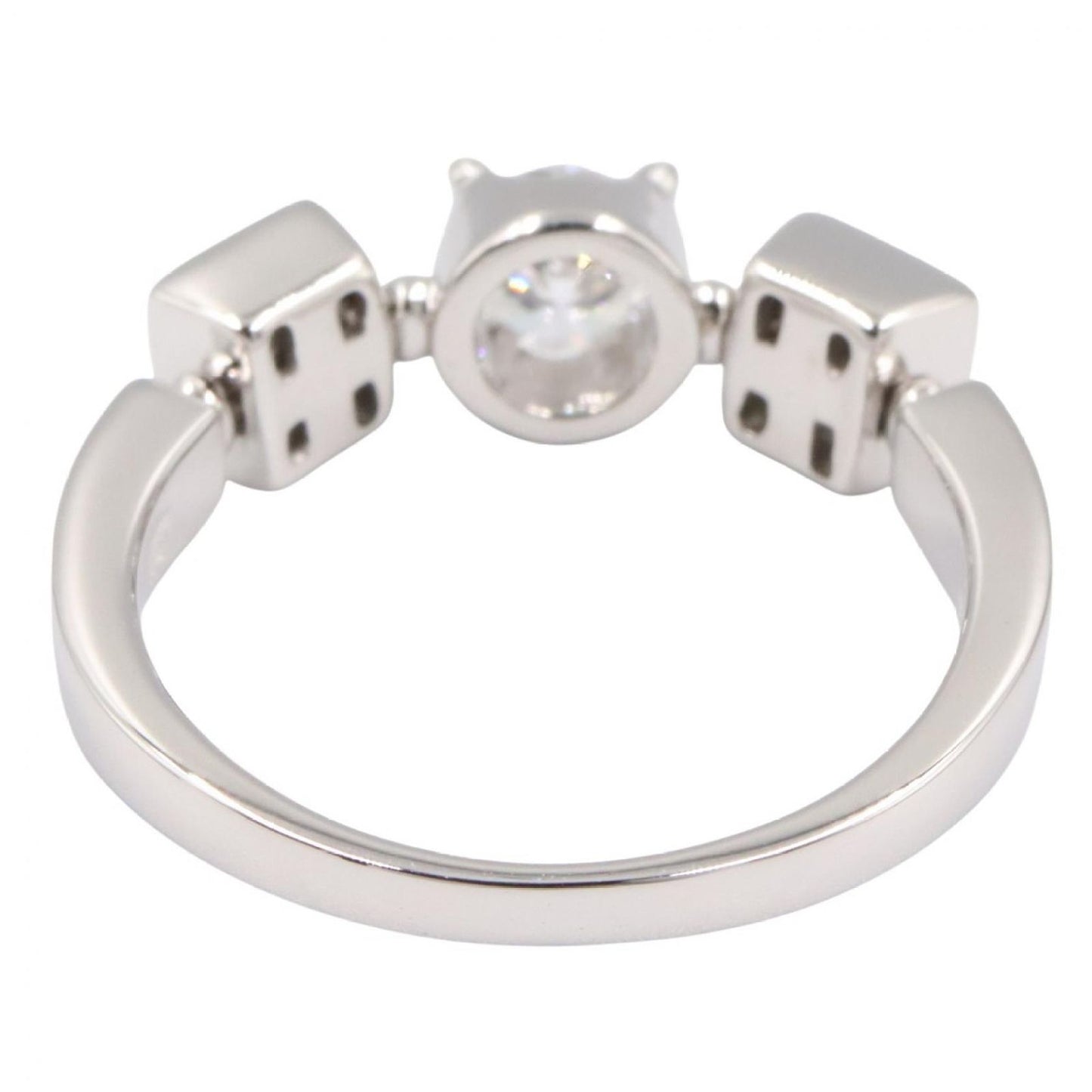 Bvlgari Ring Lucia Diamond 18k White Gold — view 3