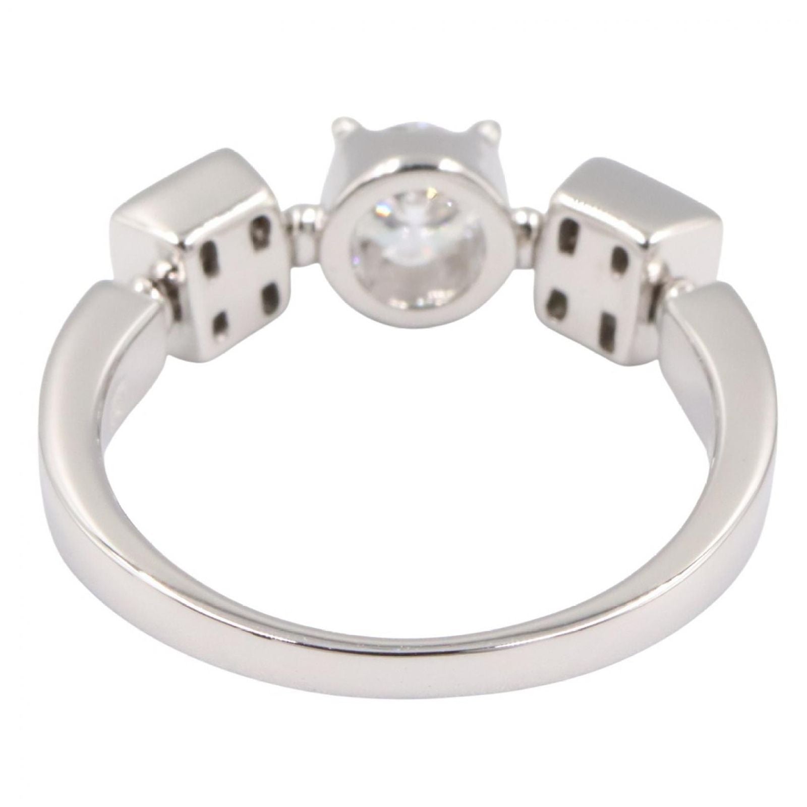 Bvlgari Ring Lucia Diamond 18k White Gold — view 3